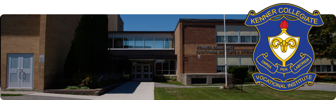 Wide photo of the Monaghan Road entrance of Kenner Collegiate